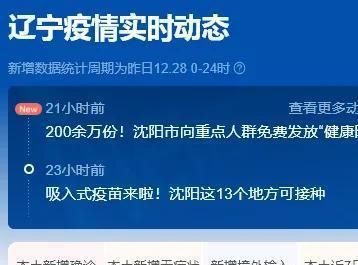 遼寧疫情最新消息，遼寧疫情最新更新